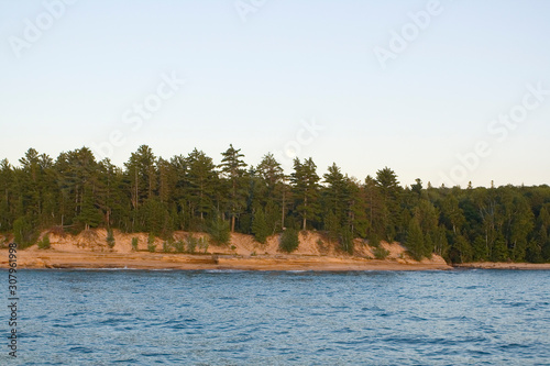 Cliff, Pictured Rocks National Lakeshore, Michigan photo