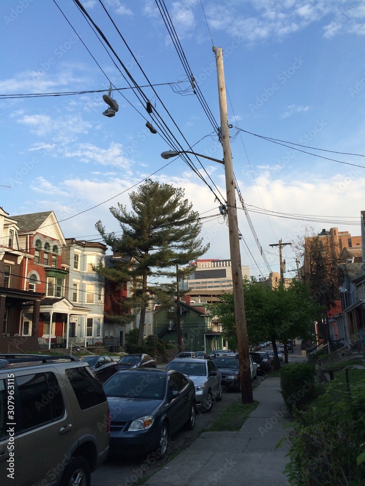 Fototapeta premium アメリカ合衆国 オークランド U.S.A. Pennsylvania,Pittsburgh