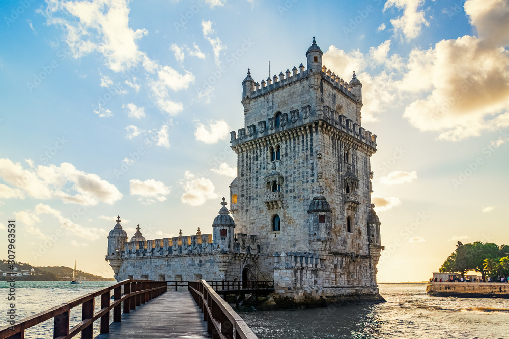 Belem Tower, officially the Tower of Saint Vincent, is a 16th-century fortification located in Lisbon that served both as a fortress and as a ceremonial gateway to Lisbon.