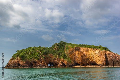 Talu Island, an island with beautiful sea Prachuap Khiri Khan, Thailand