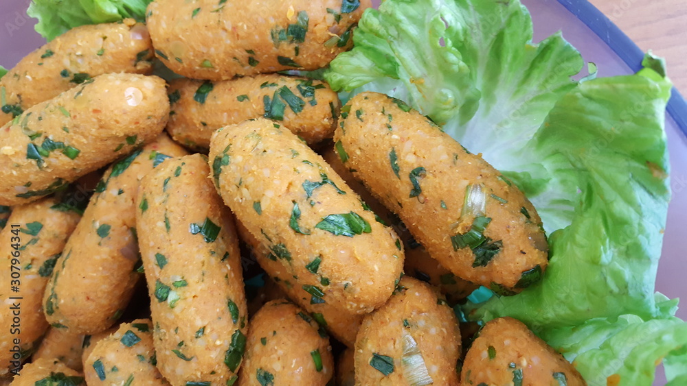 homemade lentil patties made from organic lentils