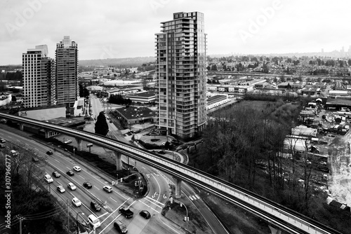 Train, Traffic, Building, Cars © monkifoto