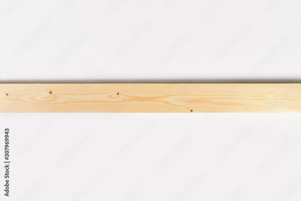Wood board and timber cut and isolated on white background Wood board and timber cut and isolated on white background