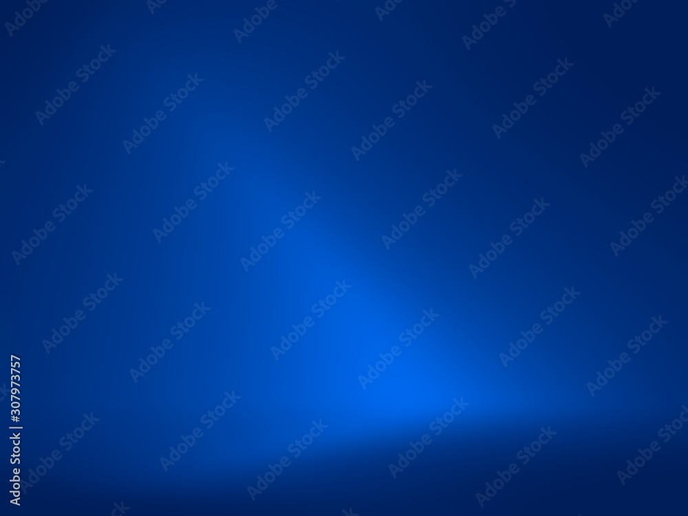 Abstract blue background for web design templates, valentine, christmas, product studio room and business report with smooth gradient color.
