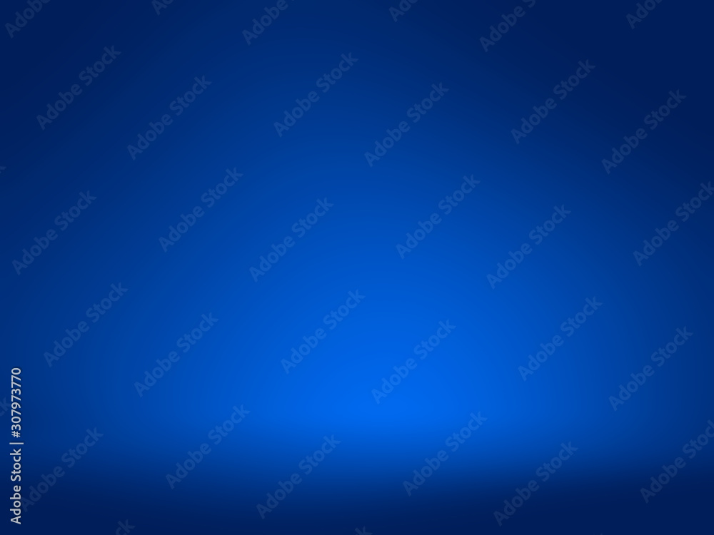 Abstract blue background for web design templates, valentine, christmas, product studio room and business report with smooth gradient color.