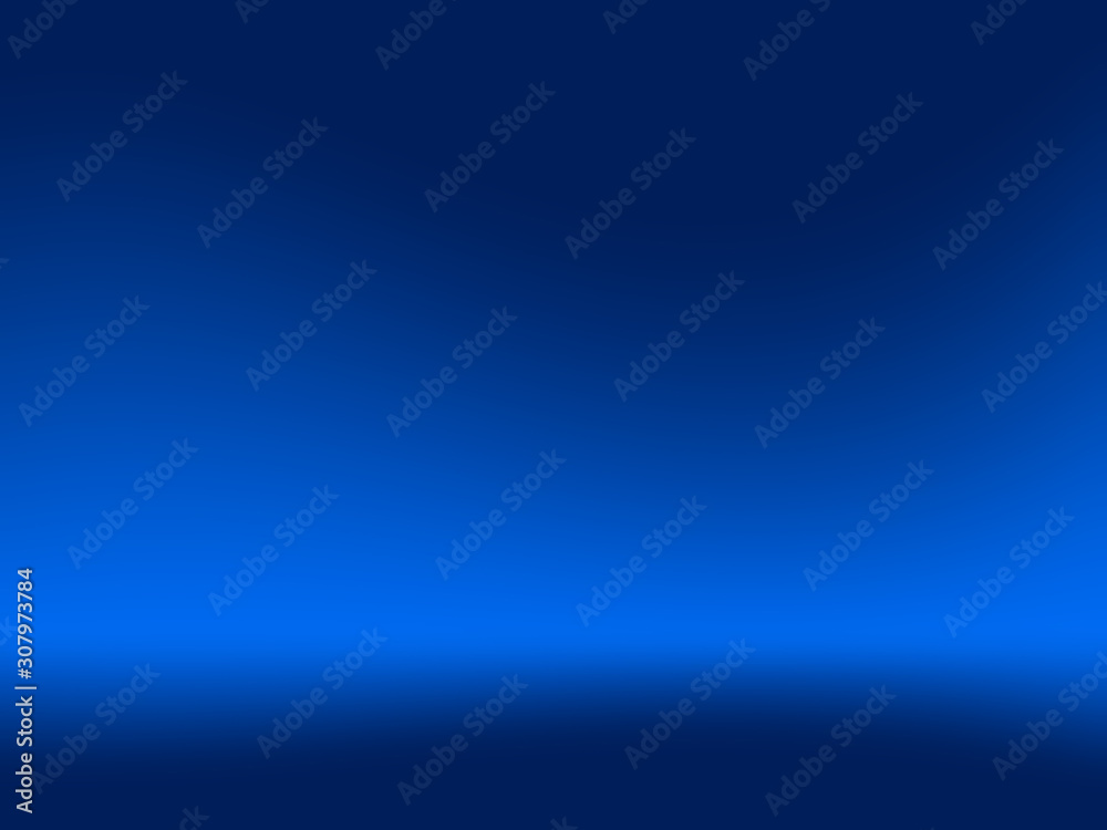 Fototapeta premium Abstract blue background for web design templates, valentine, christmas, product studio room and business report with smooth gradient color.