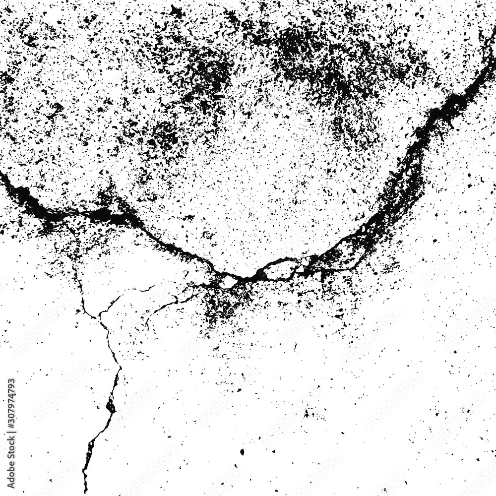 Obraz premium Vector grunge texture. Black and white abstract background. Eps10