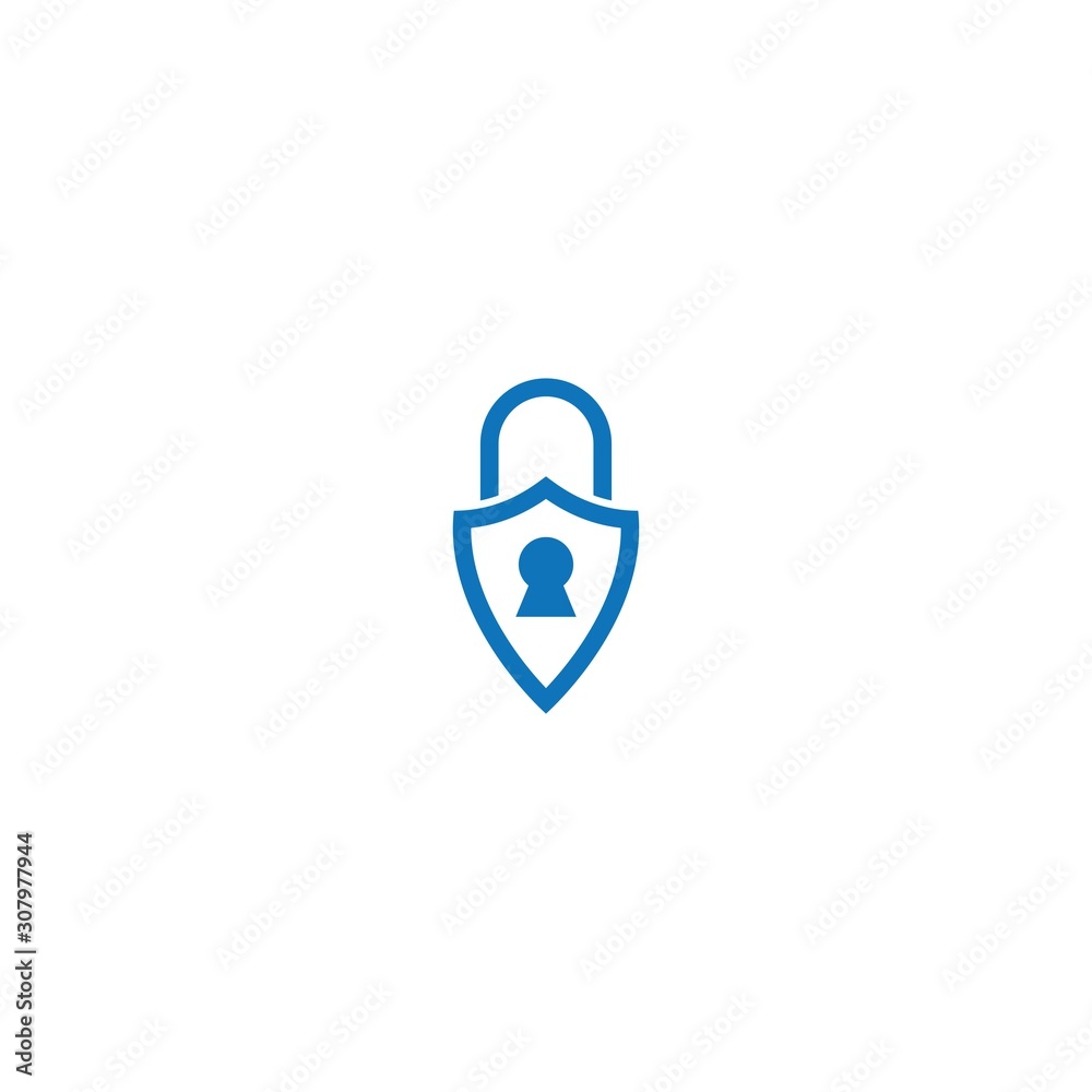 Security logo template vector icon design Security logo template vector icon design