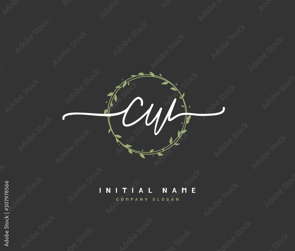 C W CW Beauty vector initial logo, handwriting logo of initial signature, wedding, fashion, jewerly, boutique, floral and botanical with creative template for any company or business. C W CW Beauty vector initial logo, handwriting logo of initial signature, wedding, fashion, jewerly, boutique, floral and botanical with creative template for any company or business.