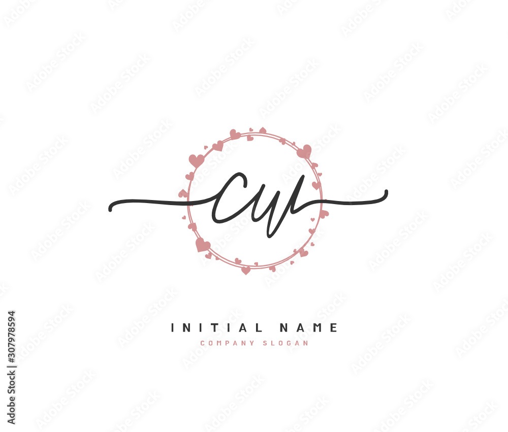 C W CW Beauty vector initial logo, handwriting logo of initial signature, wedding, fashion, jewerly, boutique, floral and botanical with creative template for any company or business. C W CW Beauty vector initial logo, handwriting logo of initial signature, wedding, fashion, jewerly, boutique, floral and botanical with creative template for any company or business.