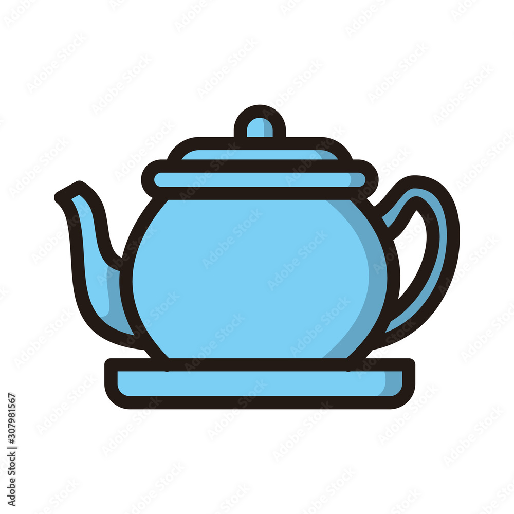 tea pot icon isolated on white background from theraphy collection. tea pot icon isolated on white background from theraphy collection.