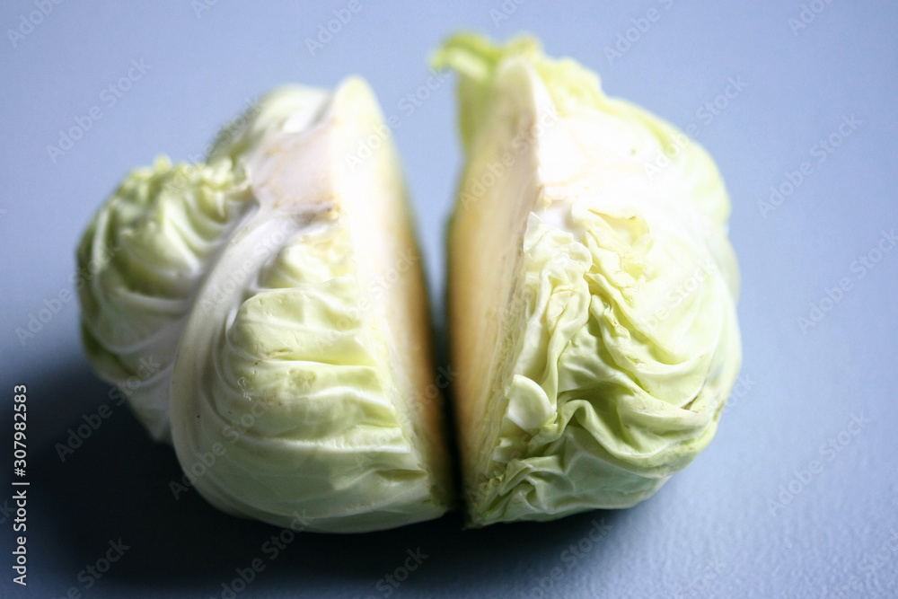 Green Fresh cabbage texture close up Green Fresh cabbage texture close up