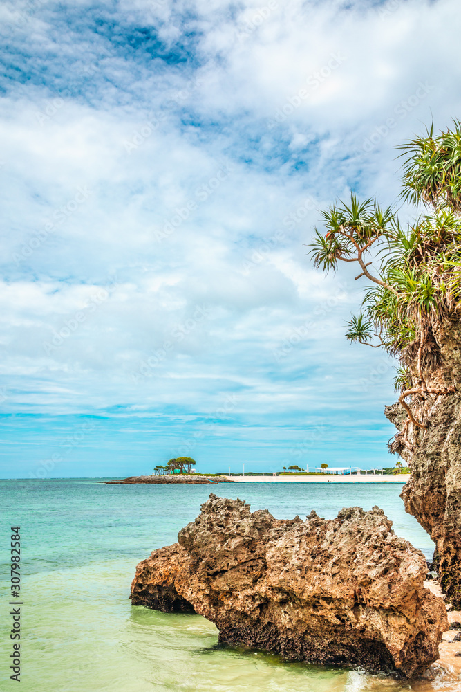 Emerald Beach, Ocean Expo Park, Okinawa, Japan