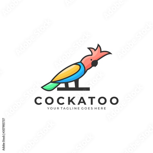 Bird Illustration Vector Template