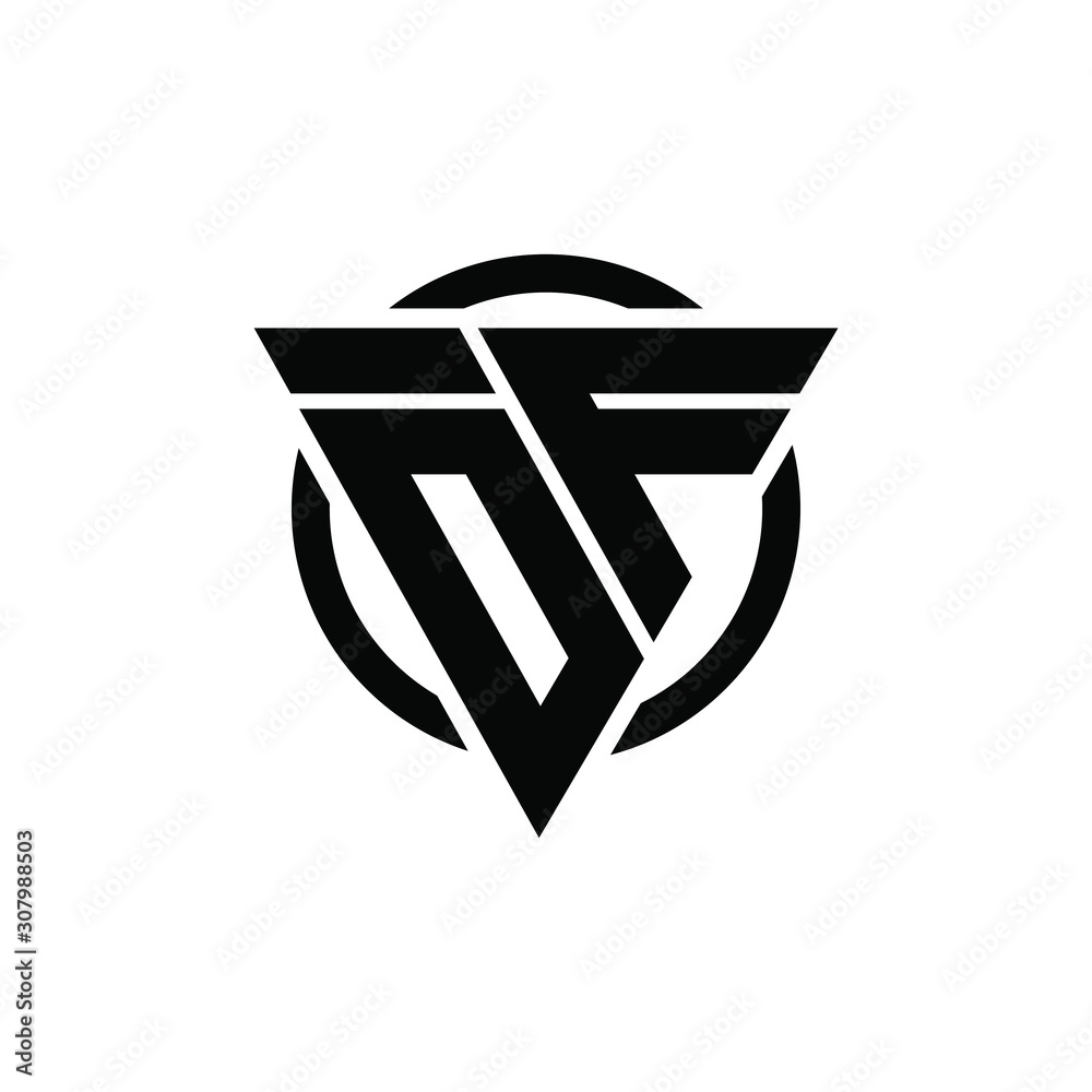 OF FO Triangle Logo Circle Monogram Design Vector Super Hero Concept, 0F F0 Logo Design OF FO Triangle Logo Circle Monogram Design Vector Super Hero Concept, 0F F0 Logo Design