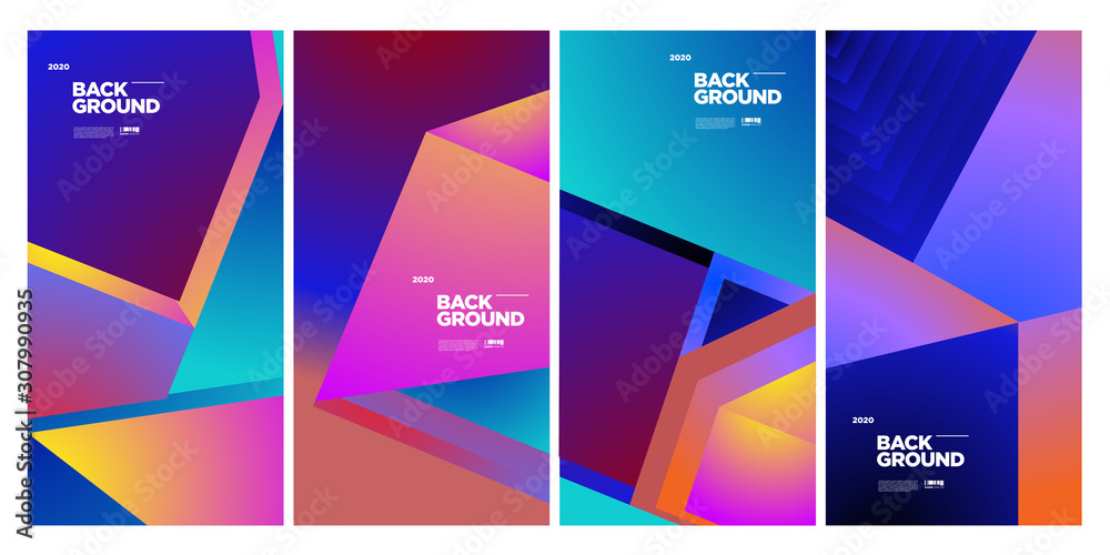 2020 Cover and Poster Design Template for Magazine. Trendy Abstract Colorful Geometric and Curve Vector Illustration Collage with Typography for Cover, book, social media story, and Page Layout. 2020 Cover and Poster Design Template for Magazine. Trendy Abstract Colorful Geometric and Curve Vector Illustration Collage with Typography for Cover, book, social media story, and Page Layout.