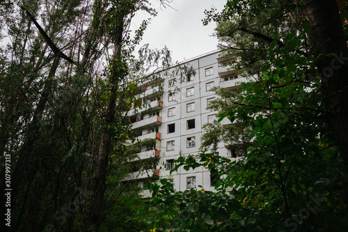 abandoned town of Prypiat near Chernobyl, Ukraine