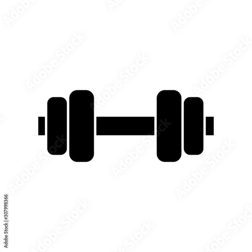Weight icon design, Healthy lifestyle gym fitness bodybuilding bodycare activity exercise and diet theme Vector illustration