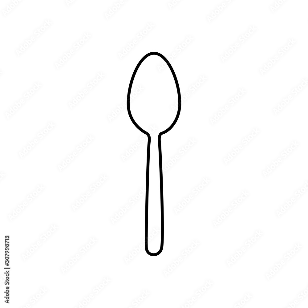 Spoon design, Cutlery dishware food restaurant meal tool and dinner theme Vector illustration Spoon design, Cutlery dishware food restaurant meal tool and dinner theme Vector illustration