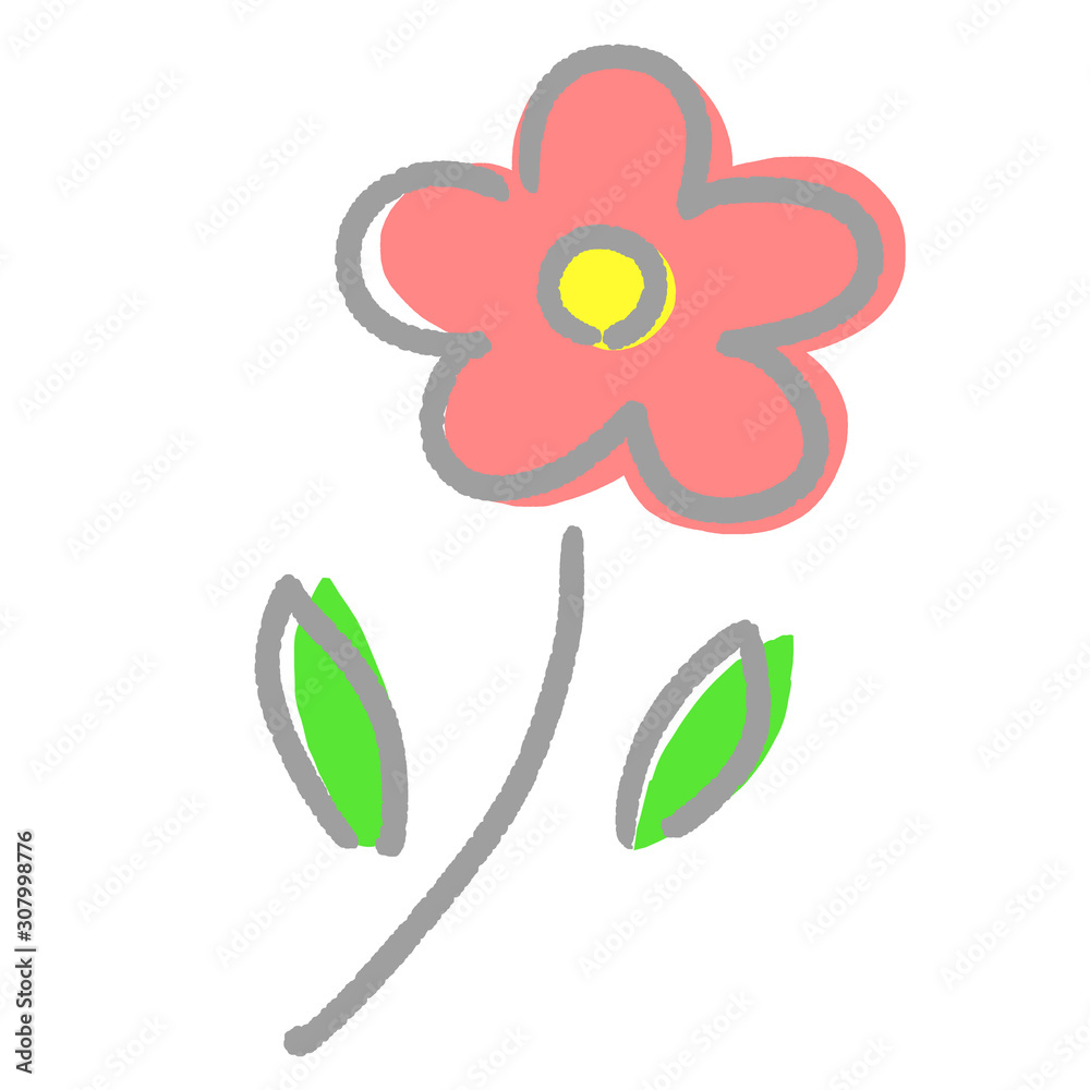 Naklejka premium お花 花 フラワー flower