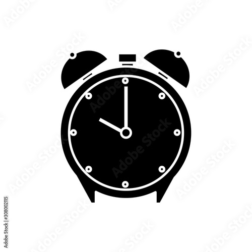 Clock design, Time tool instrument second deadline measure and measure theme Vector illustration