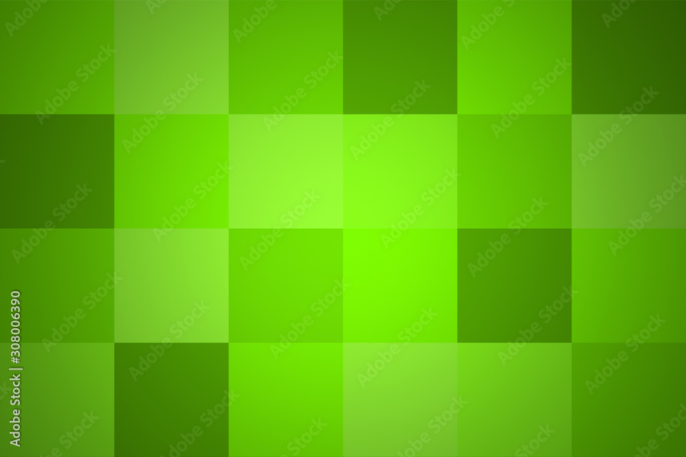 Grid tile background or square cell texture. in color UFO Green with gradient. Grid tile background or square cell texture. in color UFO Green with gradient.