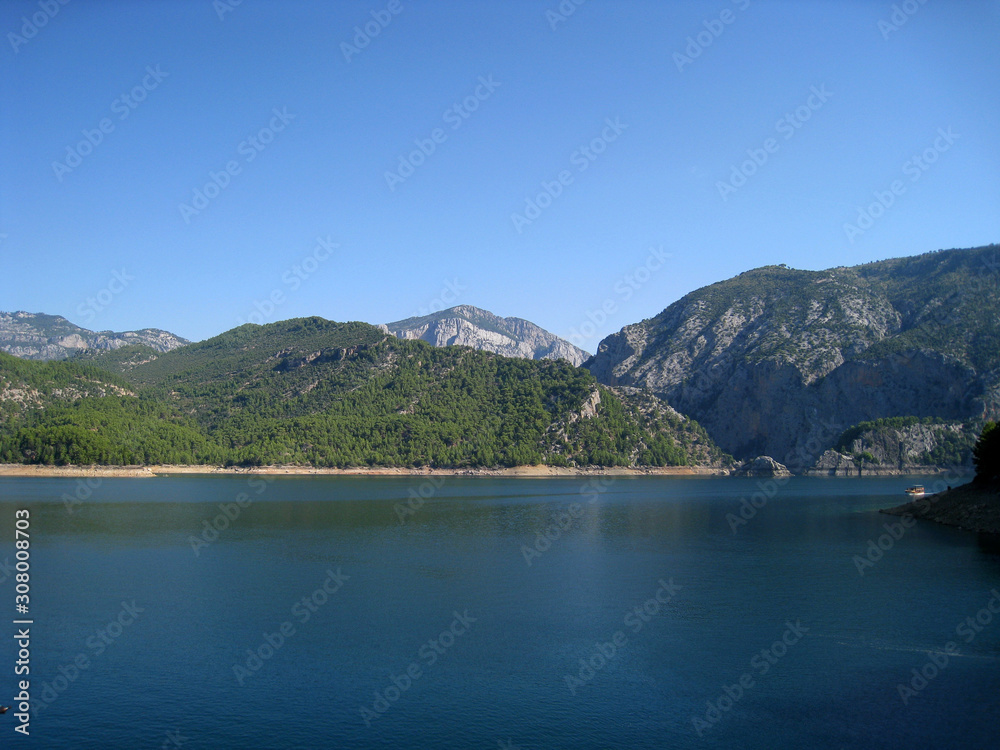 lake in mountains lake in mountains