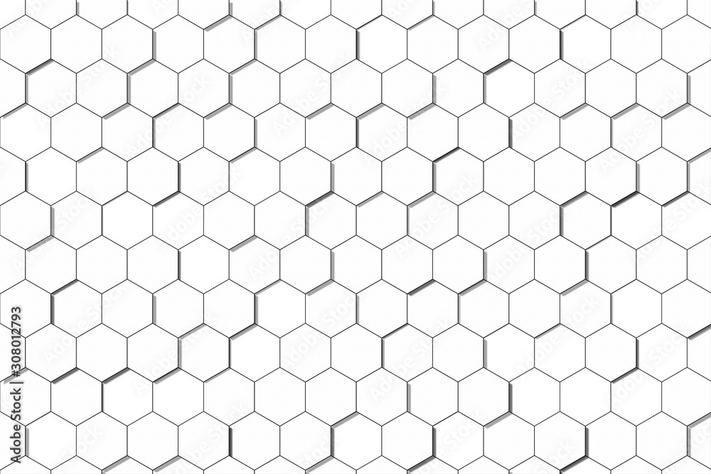 Honeycomb Grid tile random background or Hexagonal cell texture. in color gray or grey with difference border space. And vignette dark border shadow. Honeycomb Grid tile random background or Hexagonal cell texture. in color gray or grey with difference border space. And vignette dark border shadow.