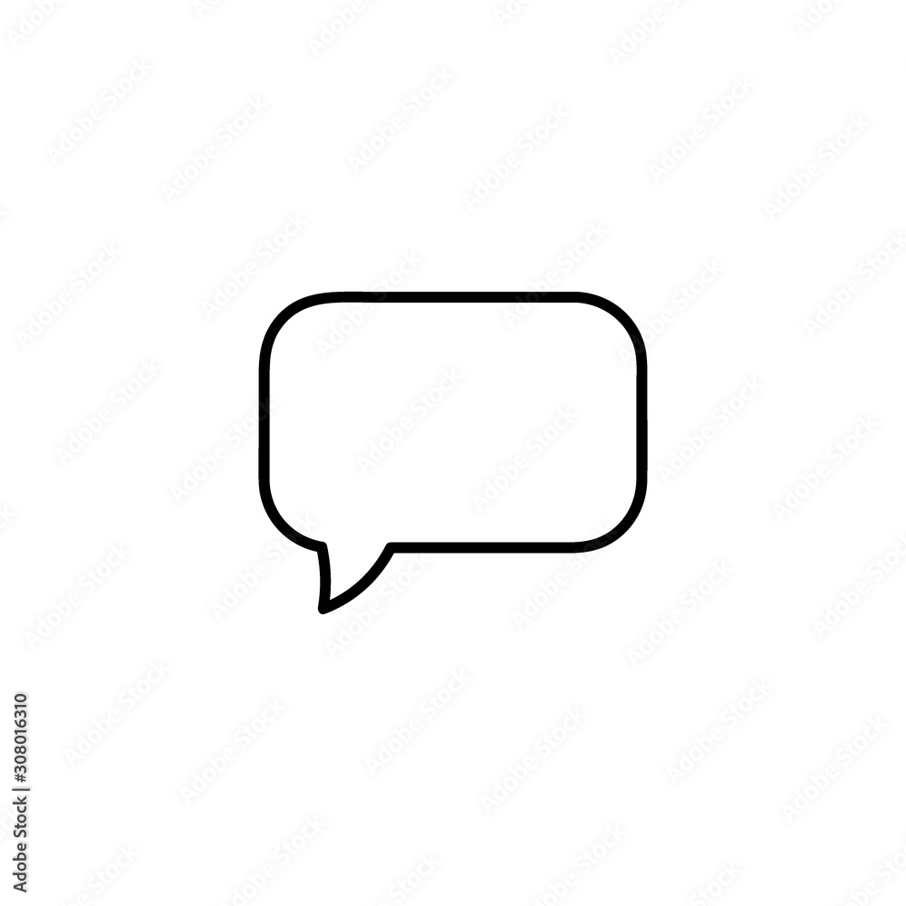 message vector bubble icon message vector bubble icon