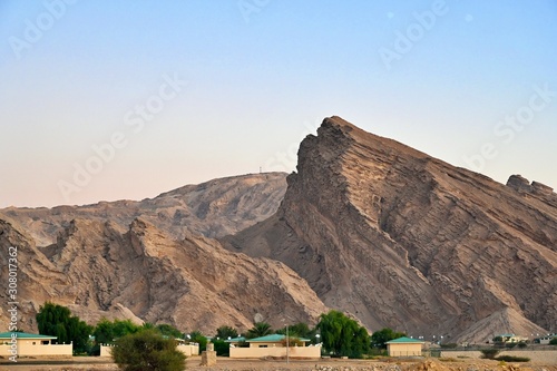 Beautiful Mountain Landscape image at Al Ain UAE
