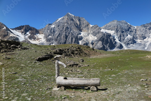 Blick auf das Ortlermassiv  photo