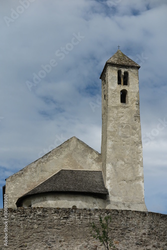 Romanische Kirche St.Veit am Tartscher Bichl     Mals  S  dtirol