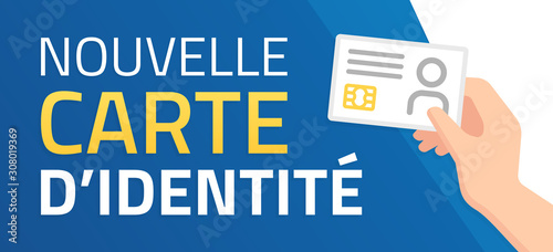 Nouvelle carte d'identité 2021 - Bannière et logo