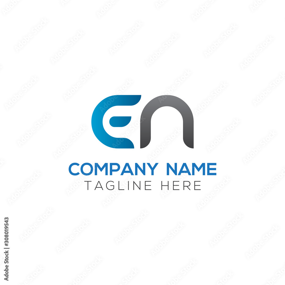Initial EN Letter Linked Logo. Creative Letter EN Modern Business Logo Vector Template. Initial EN Logo Template Design Initial EN Letter Linked Logo. Creative Letter EN Modern Business Logo Vector Template. Initial EN Logo Template Design