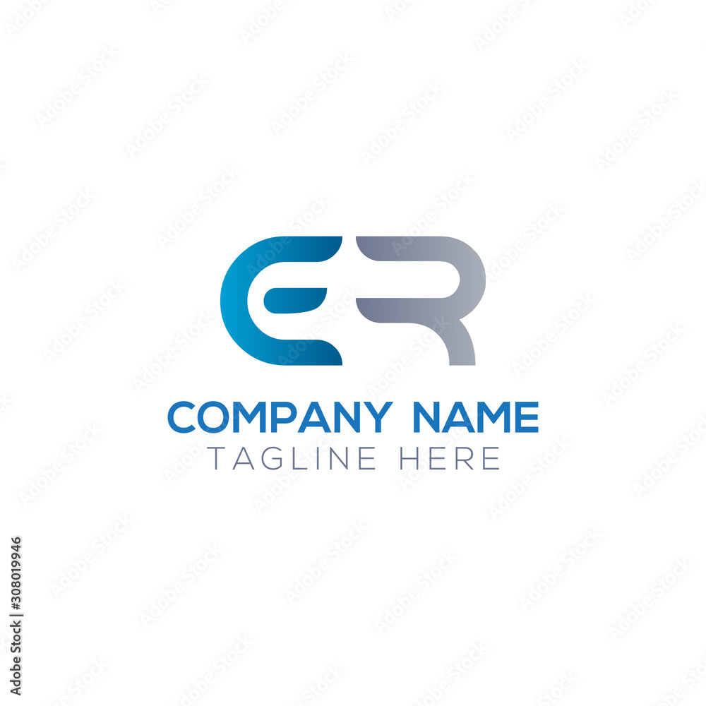 Initial ER Letter Linked Logo. Creative Letter ER Modern Business Logo Vector Template. Initial ER Logo Template Design Initial ER Letter Linked Logo. Creative Letter ER Modern Business Logo Vector Template. Initial ER Logo Template Design