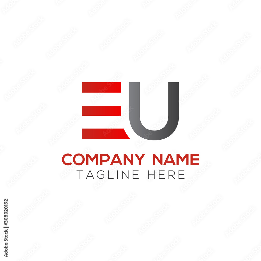 Initial EU Letter Linked Logo. Creative Letter EU Modern Business Logo Vector Template. Initial EU Logo Template Design Initial EU Letter Linked Logo. Creative Letter EU Modern Business Logo Vector Template. Initial EU Logo Template Design