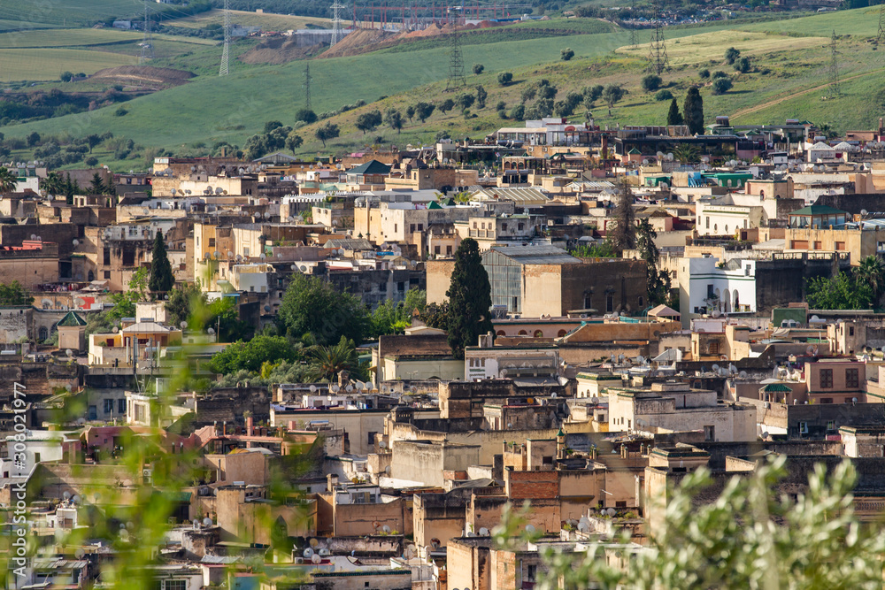 Obraz premium Fez, Morocco, Cityscape