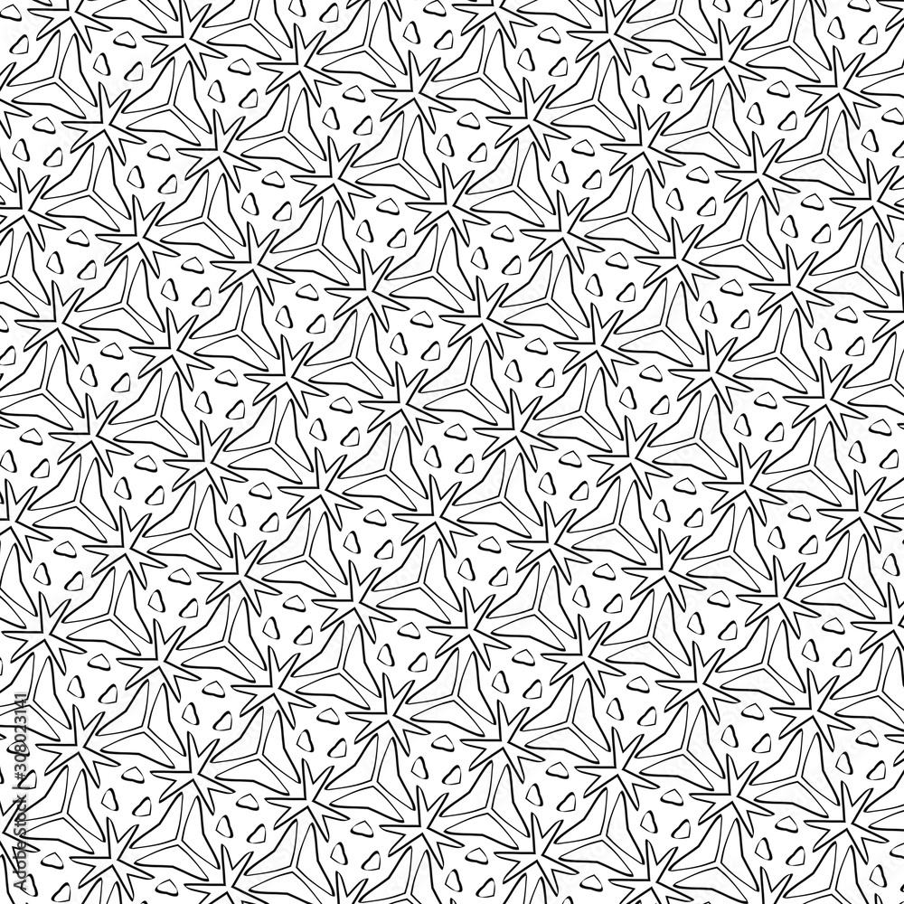 ABSTRACT PATTERNS IN BLACK  AND WHITE 