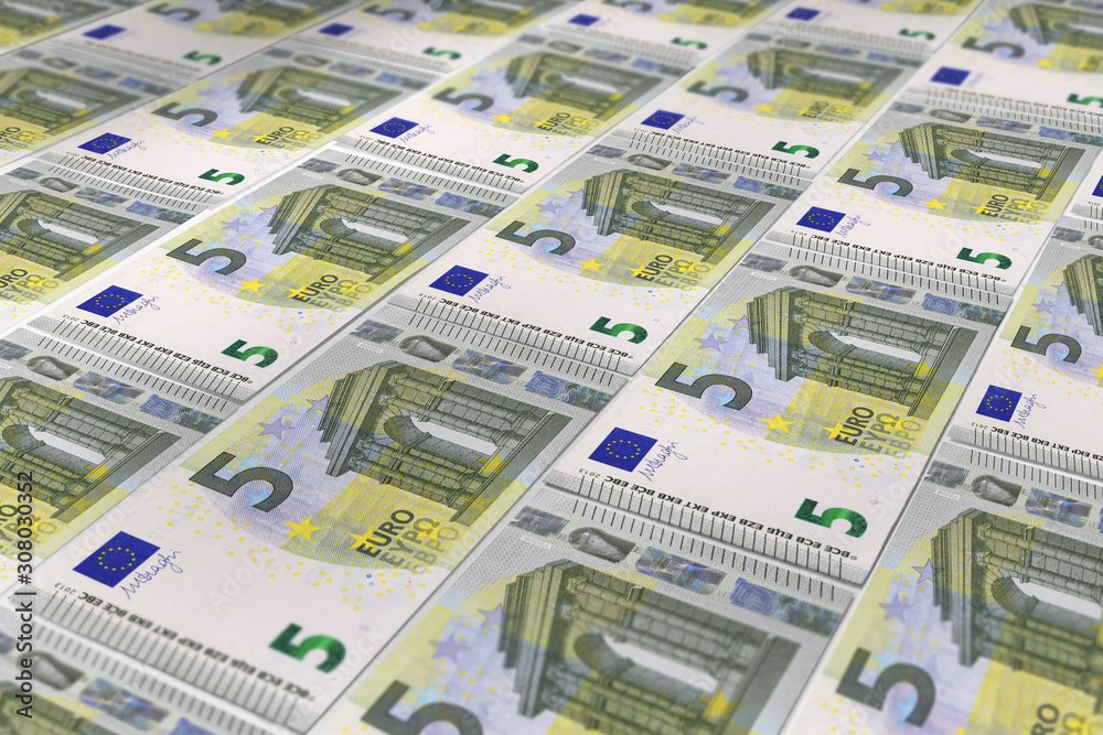 Euro banknote Euro banknote