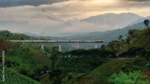 bridge over the valley