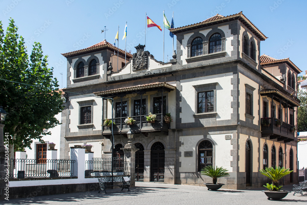 Rathaus von Teror auf Gran Canaria.