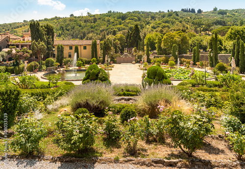 Historic Garden Garzoni in Collodi, in the municipality of Pesci