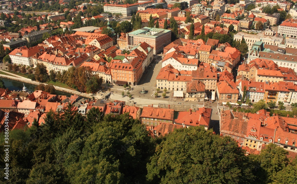 Vieille Ville Ljubljana Slovénie