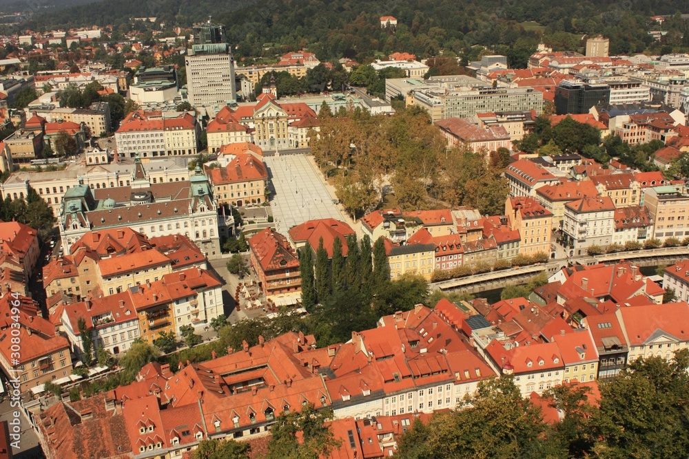 Vieille Ville Ljubljana Slovénie