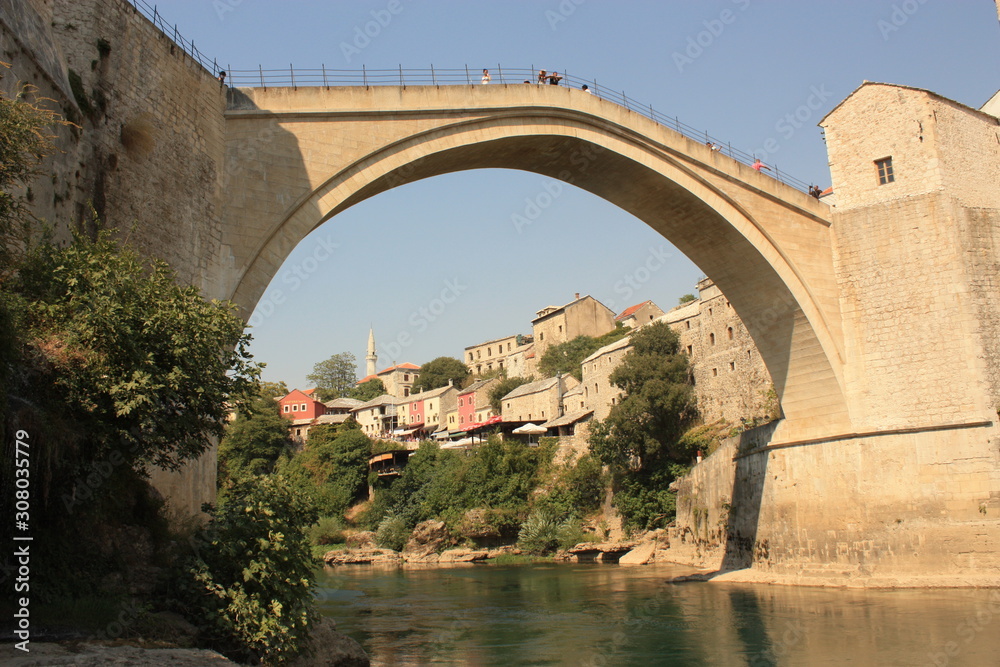 Vieille Ville Mostar Bosnie Herzégovine
