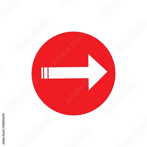 arrow symbol icon logo simple