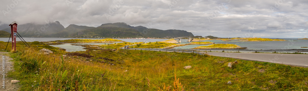 Naklejka premium Lofoten. Norway