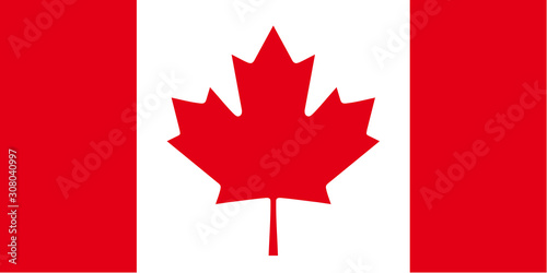 Flag of canada. Maple leaf.
