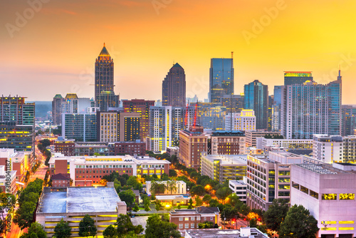 Atlanta, Georgia, USA Downtown Cityscape © SeanPavonePhoto