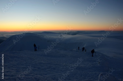 Sunset in the mountains © BaliCZek